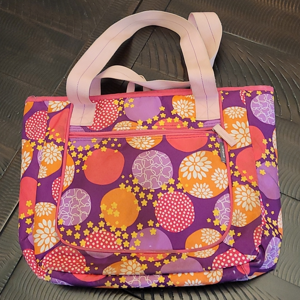 Purple Floral bag